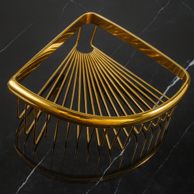 شبك شامبو زاويه رف واحد