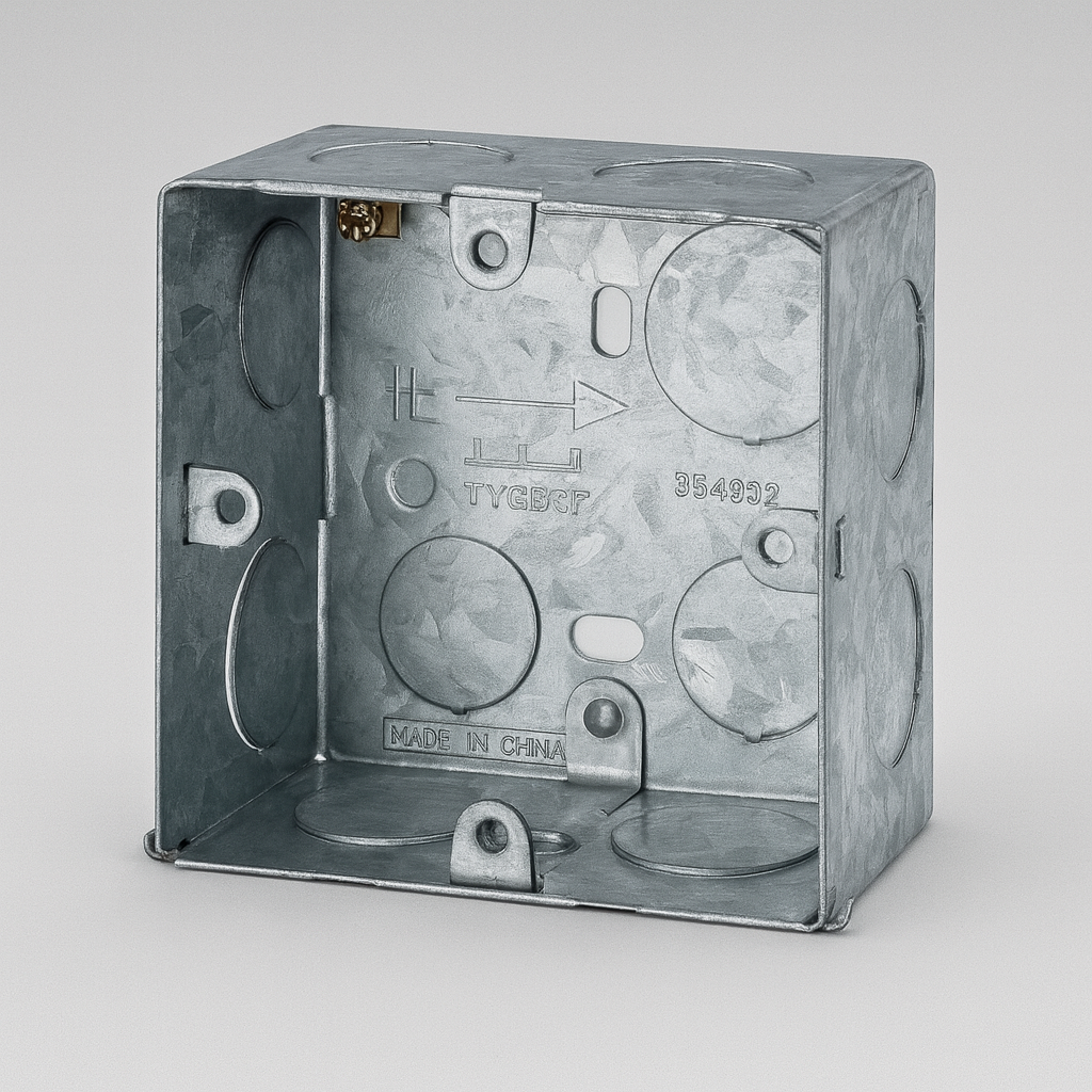 علبة حديد مفرد 7*7 عميق الفنار