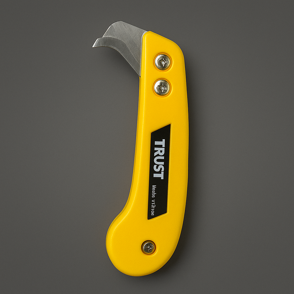 مشرط معكوف اصفر